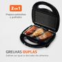 Imagem de Sanduicheira Fast Grill e Sandwich S-12 750W Preto - MONDIAL