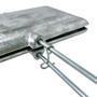 Imagem de Sanduicheira Forma Dupla de Aluminio Tostex Baurutex Bauru