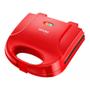 Imagem de Sanduicheira Grill 2 Em 1 Lenoxx Easy Red Vermelho Chapa Antiaderente 750W