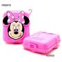 Imagem de Sanduicheira Infantil Disney Minnie 3D Plasútil Rosa Minnie