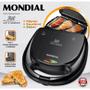 Imagem de Sanduicheira Mondial S-12 Fast Grill E Sandwich 750w Antiaderente Preto