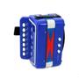 Imagem de Sanfona Azul Infantil 3 Baixos Mini Acordeon Gaita Estilo