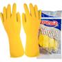 Imagem de Sanro Luva  Light Amarela P - Kit C/10 Pr