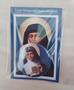 Imagem de Santa Margarida Maria Alacoque 10 kits de botton com cartão de oração