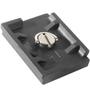 Imagem de Sapata  41x52mm Base Retangular 200PL Engate Encaixe Rápido para tripé  tripod rosca 1/4 em Plástico