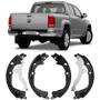 Imagem de Sapata Lona Freio Volkswagen Amarok 2.0 16V 2010 a 2021 Traseira Frasle VW282CPA