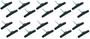 Imagem de Sapata pastilha de freio v-brake pino 70mm preto shiver atacado 10x pares