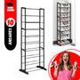 Imagem de Sapateira 10 Andares Vertical Grande Organizador de Sapatos Tênis Chinelos Multiuso Entrada Hall Quarto Closet Prática Resistente