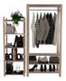 Imagem de Sapateira Com 5 Planos De ClosetP/ Chão Calçados 130x170cm