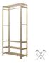 Imagem de Sapateira Com 5 Planos De ClosetP/ Chão Calçados 130x170cm
