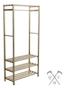 Imagem de Sapateira Com 5 Planos De ClosetP/ Chão Calçados 130x170cm