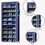 Imagem de Sapateira com 9 Prateleiras para Organizar Calçados e Objeto