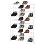Imagem de Sapateira gigante 100 calcados estante andares em metal 50 pares de sapatos e tenis 10 prateleiras