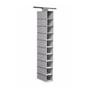 Imagem de Sapateira multiuso vertical com 10 divisórias closet luxo