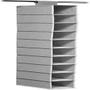 Imagem de Sapateira multiuso vertical com 10 divisórias closet luxo