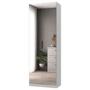 Imagem de Sapateira Sublime 2 Portas com Espelho 100% Mdf Linho - Mambel