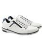 Imagem de Sapatenis Casual Fascinante Hfast Shoes Sola Reta Macia Com Cadarço e Zíper