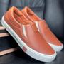 Imagem de Sapatenis Casual Masculino Slip On Fechamento Elastico Sem Cadarço