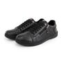 Imagem de Sapatenis Casual Masculino Tenis Em Couro Preto Br2 Footwear