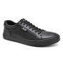 Imagem de Sapatenis Classico Masculino Casual Elegante Couro Legitmo All Black 37 a 44