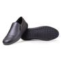 Imagem de Sapatênis Couro Legítimo Tênis Slip On Casual Palmilha Gel Masculino