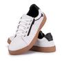 Imagem de Sapatenis masculino casual tenis cano baixo slip on confortavel 37 ao 44