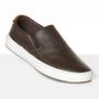 Imagem de Sapatênis Masculino Couro Slip On Elástico Confortável Casual Urbano