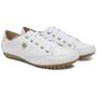 Imagem de Sapatenis Tenis Casual KRN Shoes de Couro com Costura Manual e Detalhe Metal