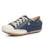 Imagem de Sapatenis Tenis Casual KRN Shoes de Couro com Costura Manual e Detalhe Metal