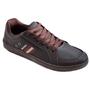 Imagem de Sapatenis Tenis Casual Masculino Preto Cafe Bordo Vinho 3210