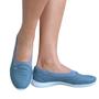 Imagem de Sapatenis Tênis Feminino Kolosh Slip On Casual C3182 Azul