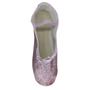 Imagem de Sapatilha Ballet Rosa Glitter Dourado Adulto