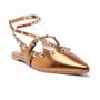 Imagem de Sapatilha Belluno Slingback Tornozelo Com Metal