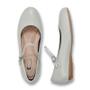 Imagem de Sapatilha com tira couro off white   1870-0004