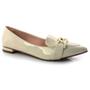 Imagem de Sapatilha de Bico Fino Lacolly Off White 78013