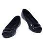 Imagem de Sapatilha Leruchel Peeptoe Lisa Feminino Preto