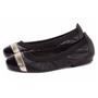 Imagem de Sapatilha Maria Mole Bag Shoes Preto Ouro Light 6.504A