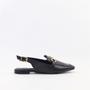 Imagem de Sapatilha Mocassim Slingback Couro