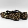 Imagem de Sapatilha Moleca Fechada Animal Print em Camurça Feminina