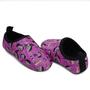 Imagem de Sapatilha Neoprene Infantil Calce Fácil Feminina Estampada Inverno/Piscina/Praia Antiderrapante