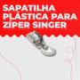 Imagem de Sapatilha Para Ziper Plastica Para Maquina Domestica Singer