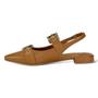 Imagem de Sapatilha Santinelli Slingback Fivelas 1558-011 Âmbar