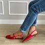 Imagem de Sapatilha Slingback Lucy Vermelho