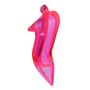 Imagem de Sapatinho Acrílico Cor Rosa Chaveiro 5,5cm Kit Com 20 Peças