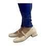 Imagem de Sapato Campesi L9832 Confortavel Leve Scarpin Salto Baixo Feminino