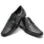 Imagem de Sapato Casual Conforto Couro De Carneiro Preto Youth Class