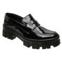 Imagem de Sapato Casual Feminino Mocassim Loafer Tratorado