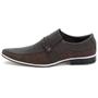 Imagem de Sapato Casual Hfast Shoes Bico Quadrado sem Cadarço com Recortes Detalhe Gravata