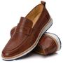 Imagem de Sapato Casual Masculino Iate Slip On Elite Couro Premium