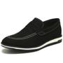 Imagem de Sapato Casual Masculino Oxford Couro Nobuck Moderno Despojado Original Freejump 1701